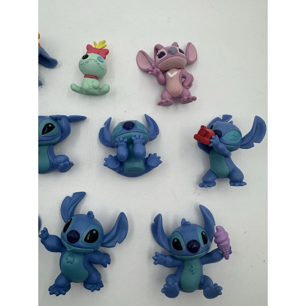 Lilo & Stitch Lot Of 10 Disney Stitch Mini Figures Just Play Hula Gift Cape